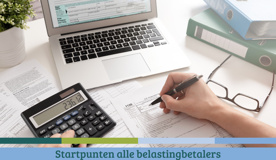 Startpunten alle belastingbetalers – Jan 23