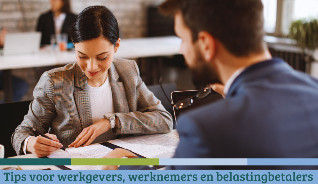 Tips voor werkgevers en werknemers en voor elke belastingbetaler – oktober 23